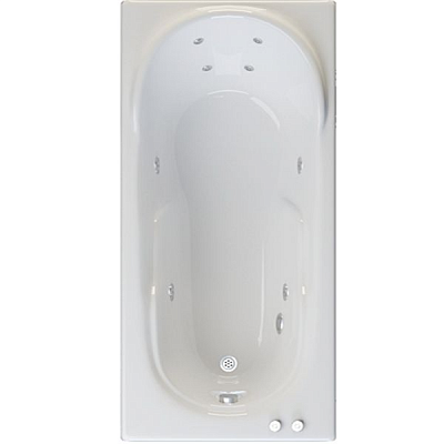 Ванна акриловая Riva Medea 150x70 см Hydro